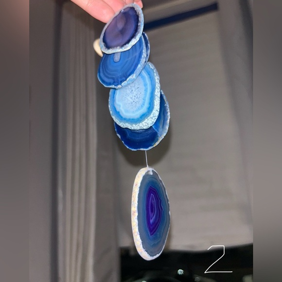 Blue Agate Windchime - Picture 8 of 16